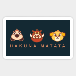 Hakuna Matata Sticker